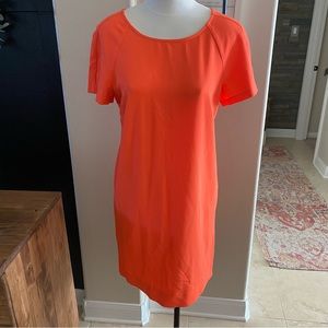 NWT Wayf Neon Orange Dress. Size Medium